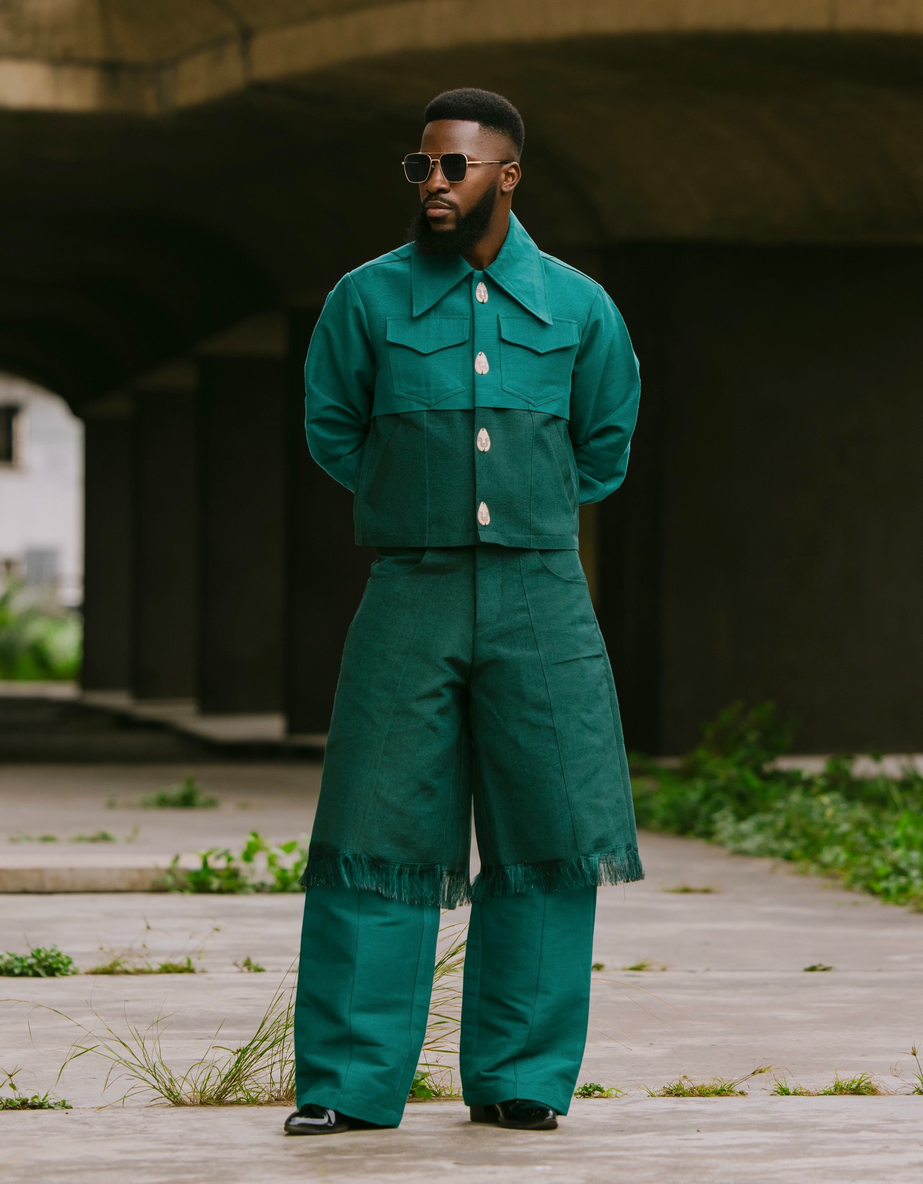 I.N Official two toned jacket