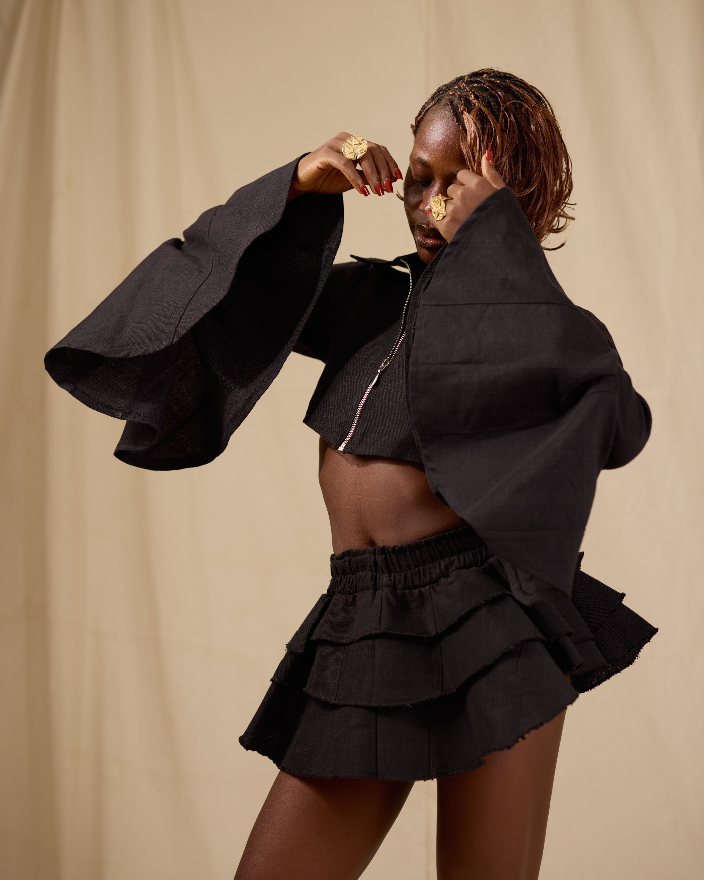 I.N Official pleated Top